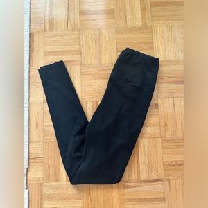 Aritzia Wilfred Free “Daria” Suede Leggings